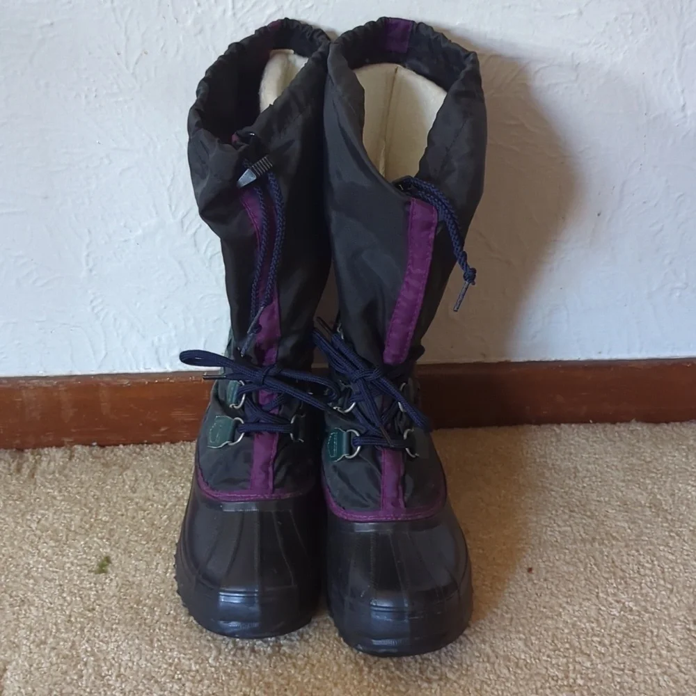SOREL “FREESTYLE THERMO PLUS” BOOTS, WOMEN’S size 6 Vintage 90s